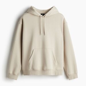 H&M Men's Beige Hoodie